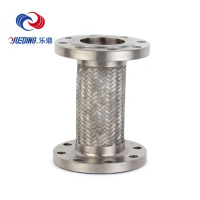 Stainless Steel Threaded Flexible Hose Joint with Wire Braids